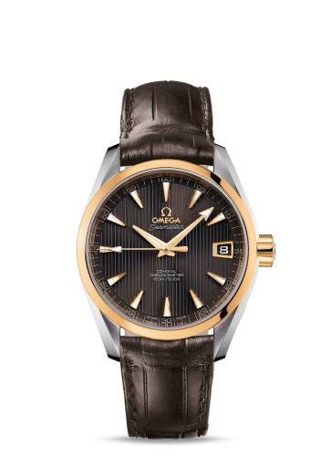 Omega Seamaster Aqua Terra 150M Co-Axial 38.5 Stainless Steel / Yellow Gold / Grey